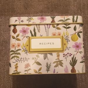 NEW Rifle Paper Company Recipe Box